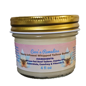 Herb Infused Whipped Tallow Butter